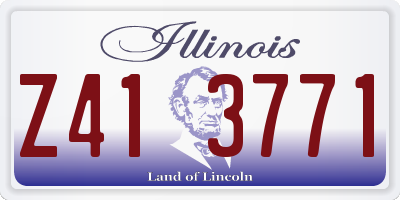 IL license plate Z413771