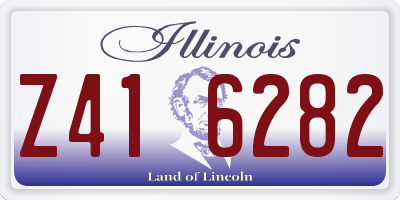 IL license plate Z416282