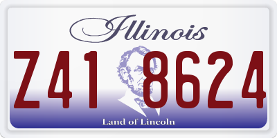 IL license plate Z418624