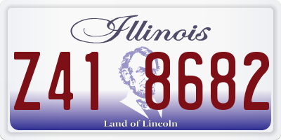 IL license plate Z418682