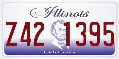 IL license plate Z421395