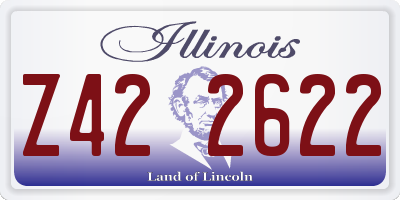 IL license plate Z422622