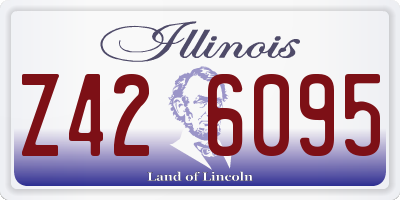 IL license plate Z426095