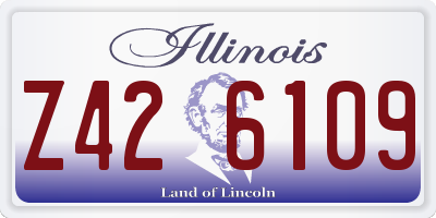 IL license plate Z426109