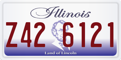 IL license plate Z426121