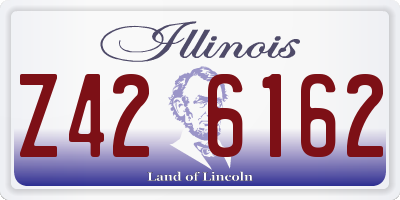 IL license plate Z426162