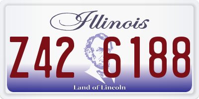 IL license plate Z426188