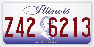 IL license plate Z426213
