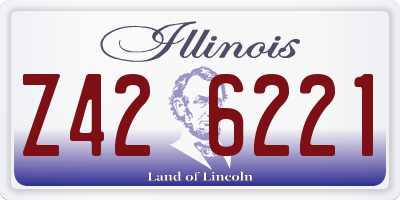 IL license plate Z426221