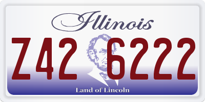 IL license plate Z426222