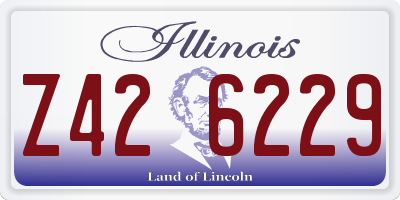 IL license plate Z426229
