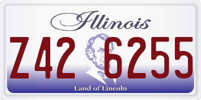 IL license plate Z426255