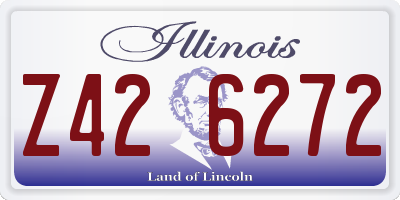 IL license plate Z426272