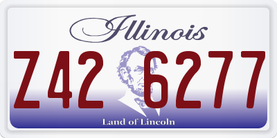 IL license plate Z426277