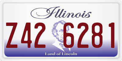 IL license plate Z426281