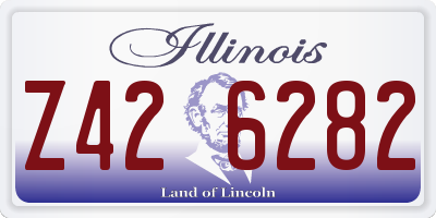 IL license plate Z426282
