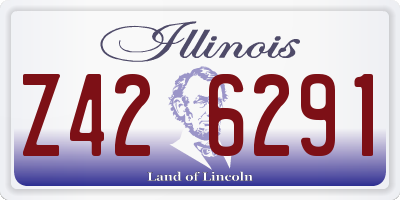IL license plate Z426291
