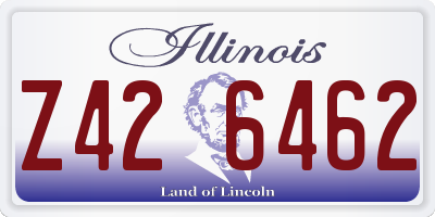 IL license plate Z426462