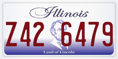 IL license plate Z426479