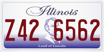 IL license plate Z426562