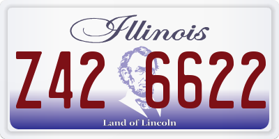 IL license plate Z426622