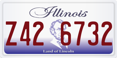 IL license plate Z426732