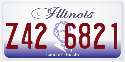 IL license plate Z426821