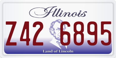 IL license plate Z426895