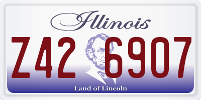 IL license plate Z426907