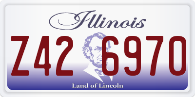 IL license plate Z426970