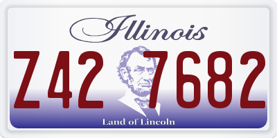 IL license plate Z427682