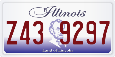 IL license plate Z439297