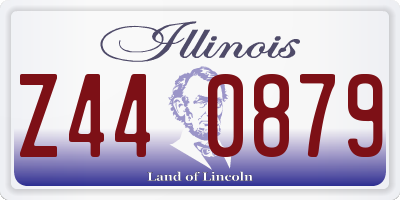 IL license plate Z440879