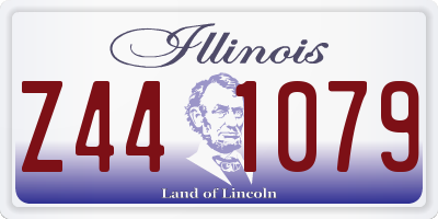 IL license plate Z441079