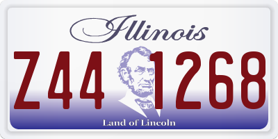 IL license plate Z441268