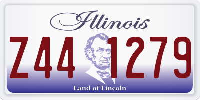 IL license plate Z441279