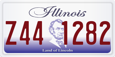 IL license plate Z441282