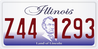 IL license plate Z441293