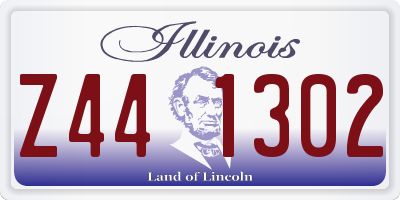 IL license plate Z441302