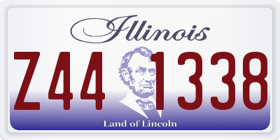 IL license plate Z441338