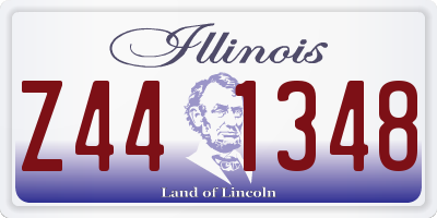 IL license plate Z441348