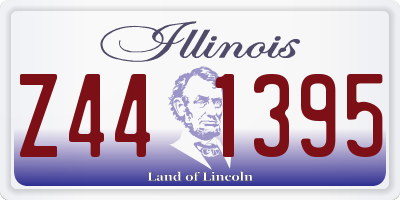 IL license plate Z441395