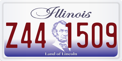 IL license plate Z441509