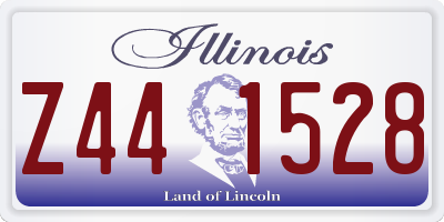 IL license plate Z441528