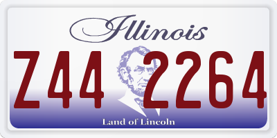 IL license plate Z442264