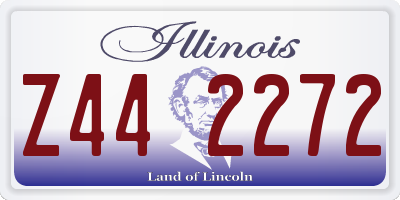 IL license plate Z442272