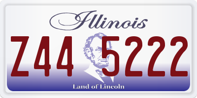IL license plate Z445222