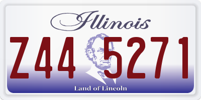 IL license plate Z445271