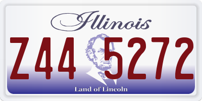 IL license plate Z445272