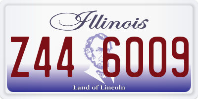 IL license plate Z446009